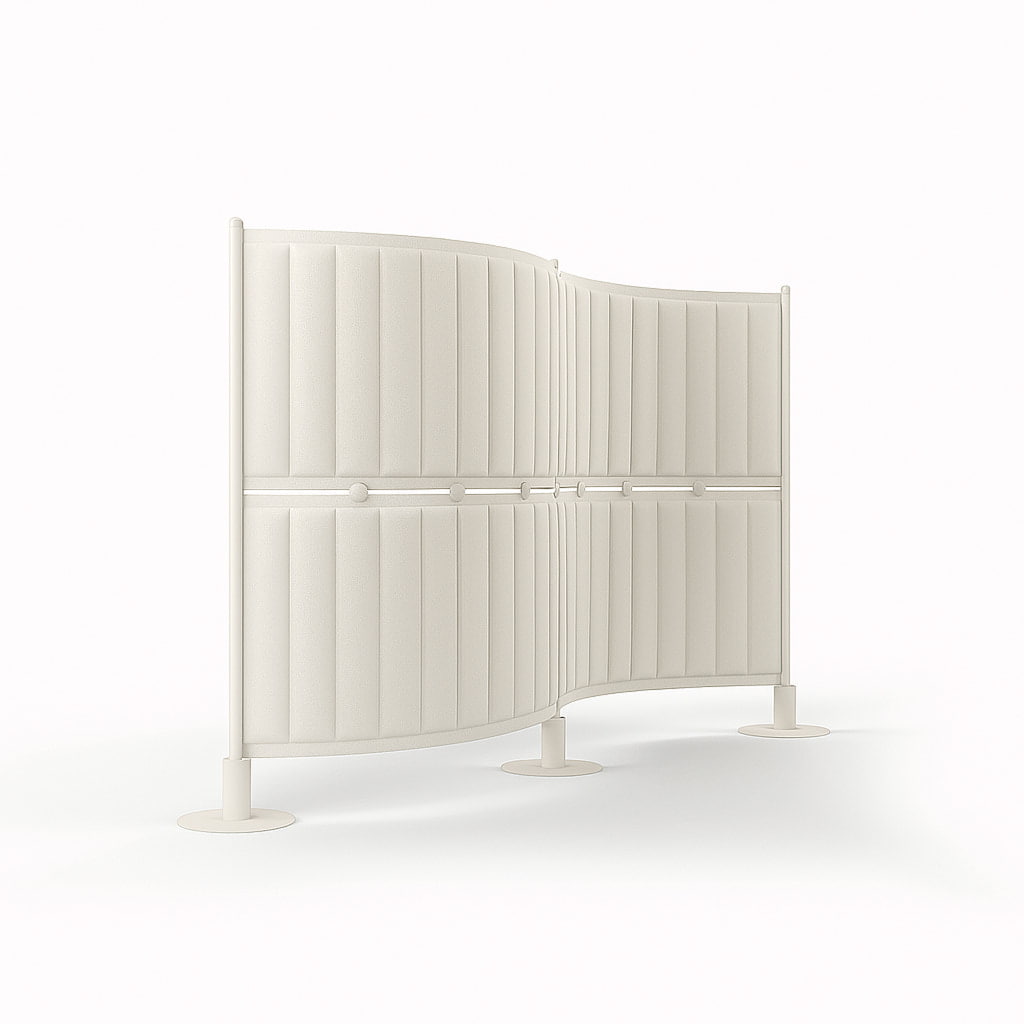 [FURN_6666] Acoustic Bloc Screens (White, White, White)